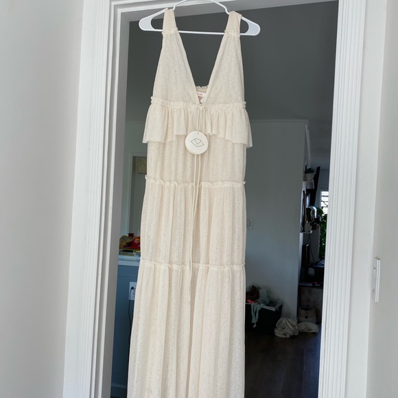 NWT See by Chloe Tiered Voile Maxi Dress - Picture 7 of 10